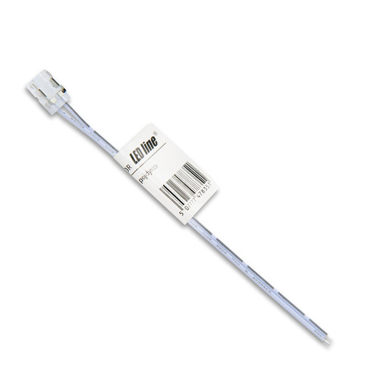LED line® złączka do taśm COB LED CLICK CONNECTOR pojedyncza 10 mm 2 PIN z przewodem