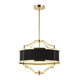 Lampa wisząca Stesso Gold Black S STYL NOWOJORSKI 