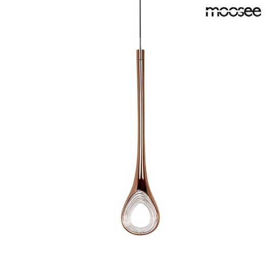 MOOSEE lampa wisząca VUELO miedziana