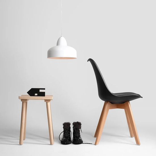 BIAŁA LAMPA WISZĄCA COMO 946G