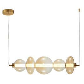 Lampa wisząca Sonte 40W PND-24352-40W-BK-SG Italux 