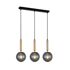 Lampa wisząca Ravena PND-2324-3L BRO+SG Italux
