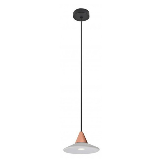 Lampa wisząca  Tentor Rose Gold AZ3085 + Disc white AZ3099 Azzardo