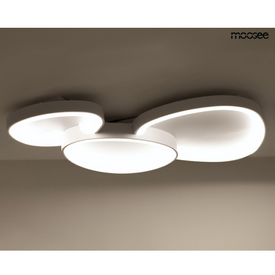 MOOSEE lampa sufitowa / plafon CELLS 3 biała