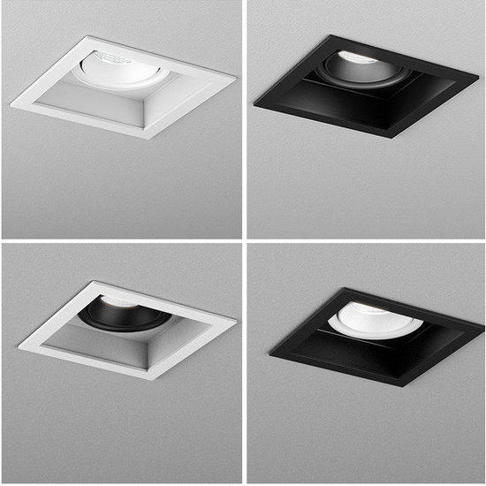 SQUARES next 50x1 LED M930 59° wpuszczany AQform