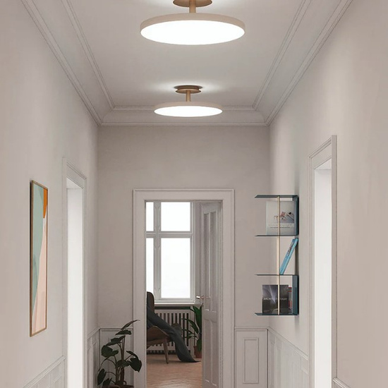 Lampa sufitowa Asteria large perłowa biel UMAGE