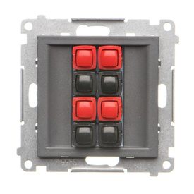 Gniazdo głośnikowe 4-krotne Simon 55 