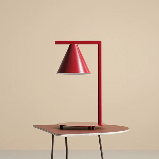 Geometryczna lampka stołowa Form Aldex