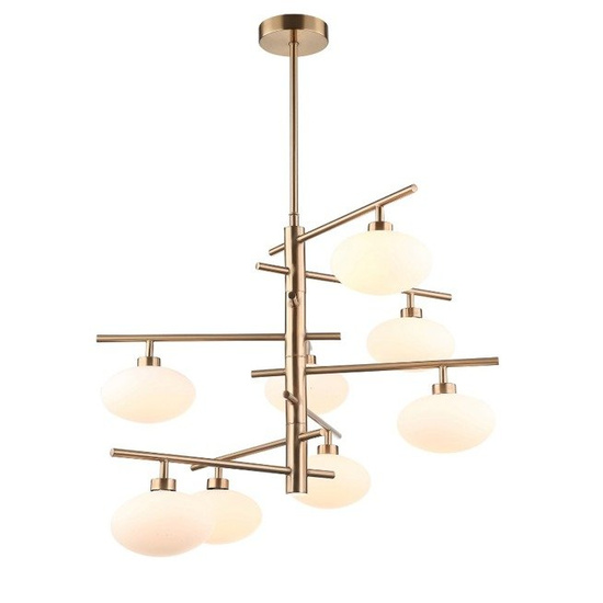 Lampa wisząca Fiorenzo ItaluxMDM3661-8 BRO+W