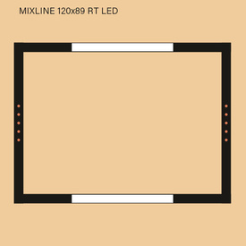 MIXLINE 120x89 RT LED natynkowy AQform