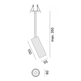 Oprawa do zabudowy NOK RD1 Zaho Lighting 