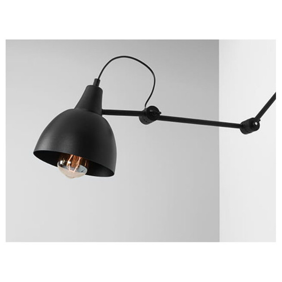 Kinkiet Aida 842C1 czarny ALDEX