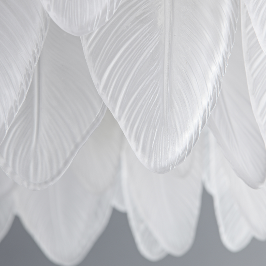 Lampa wisząca Piuma biała 60