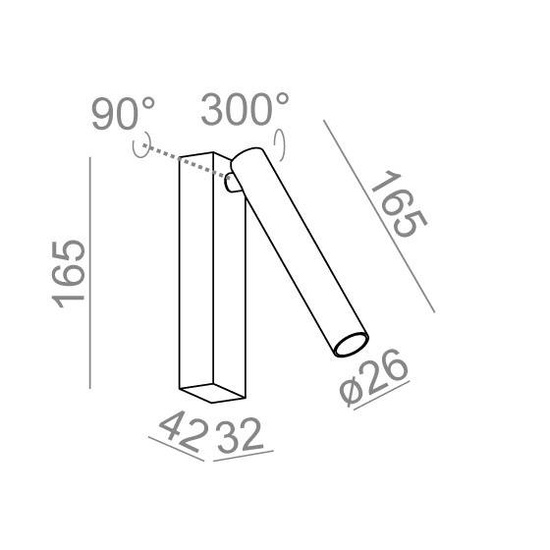 KINKIET PET MICRO R MOVE LED AQform