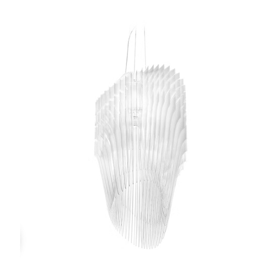 Lampa wisząca Avia biała M Slamp