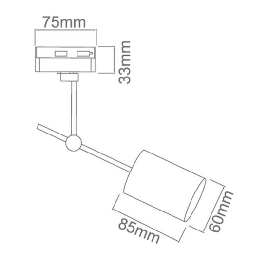 Oprawa do szynoprzewodu Stick Bianco Track OPEN DESIGN HIGHLIGHTS