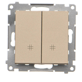 Łącznik krzyżowy podwójny piktogram Simon 55 