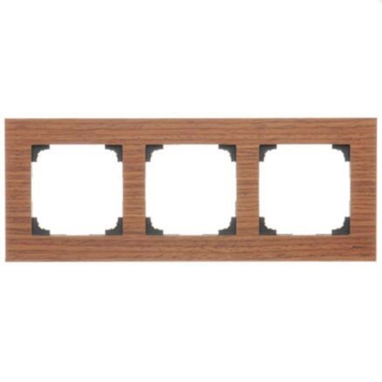 Ramka drewniana trójkrotna Simon 55 Nature