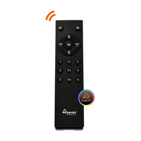 Lampa sufitowa Solvent S Grey 110 cm Azzardo Smart WiFi