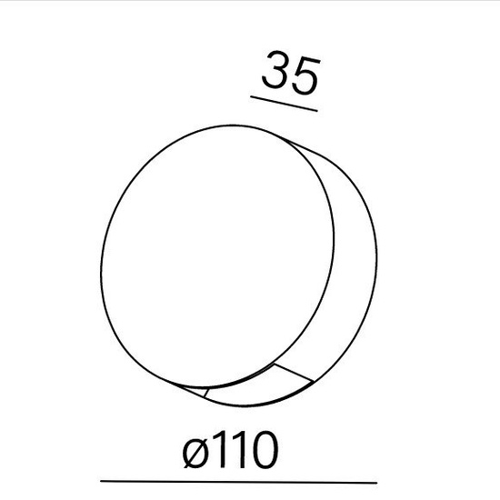 KINKIET LEDPOINT round up&down exterior AQForm kinkiet