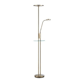 Lampa podłogowa Fiend mosiądz Markslojd