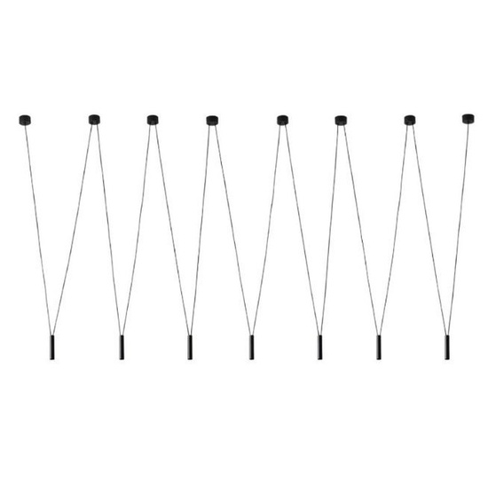 Nowoczesna lampa wisząca VIVA VII NERO OPEN DESIGN HIGHLIGHTS