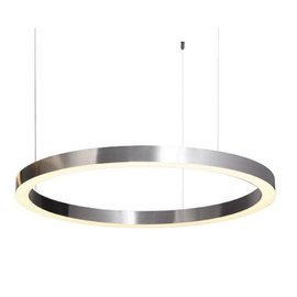 Lampa wisząca CIRCLE 100 ledowa 100 cm nikiel