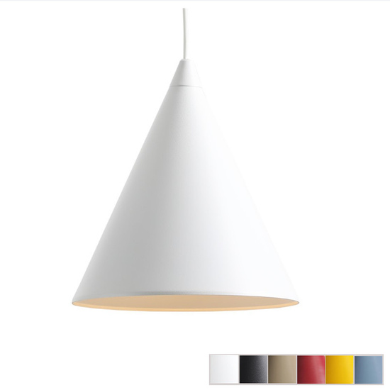 Biała lampa wisząca FORM ALDEX