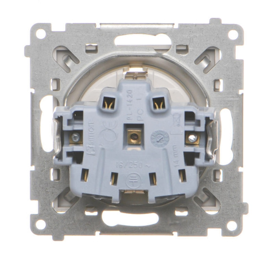 Gniazdo pojedyncze typu Schuko Simon 55