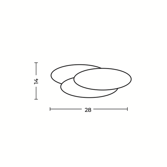 LAMPA CLOVER OVAL Azzardo