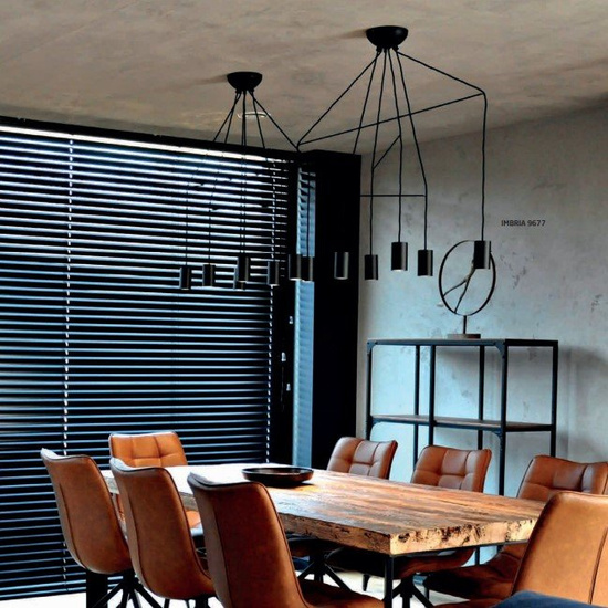 Lampa wisząca Imbria Black VI  I 9677 Nowodvorski 
