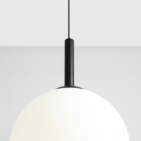 Lampa wisząca Bosso Grande 50 1087XXL1 czarna