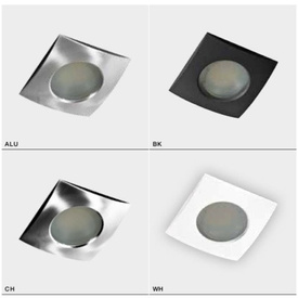 Wpust sufitowy EZIO aluminium IP54 Azzardo