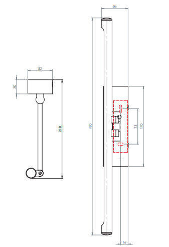 KINKIET GOYA LED 760 0876