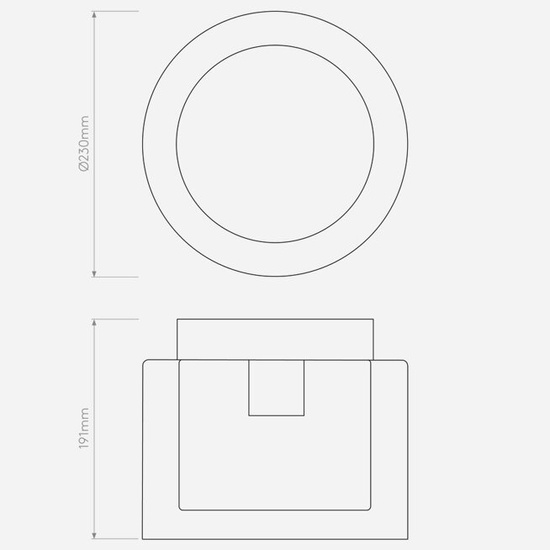 PLAFON ŁAZIENKOWY AREZZO 1049003 ASTRO