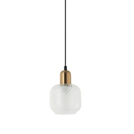 Lampa wisząca Lamezia PND-67594-1-BRO+CL Italux