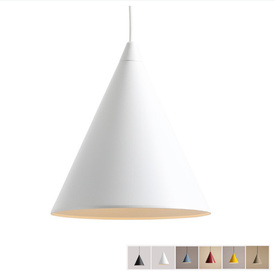 Biała lampa wisząca FORM ALDEX
