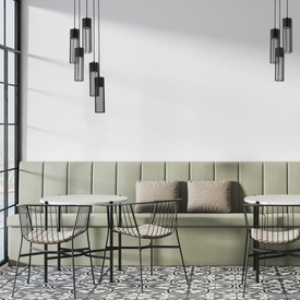 FOBIA 3 lampa wisząca koło czarny 33456