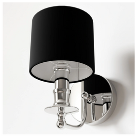 Kinkiet Abu Dhabi czarny Cosmo Light W01837CH-BK