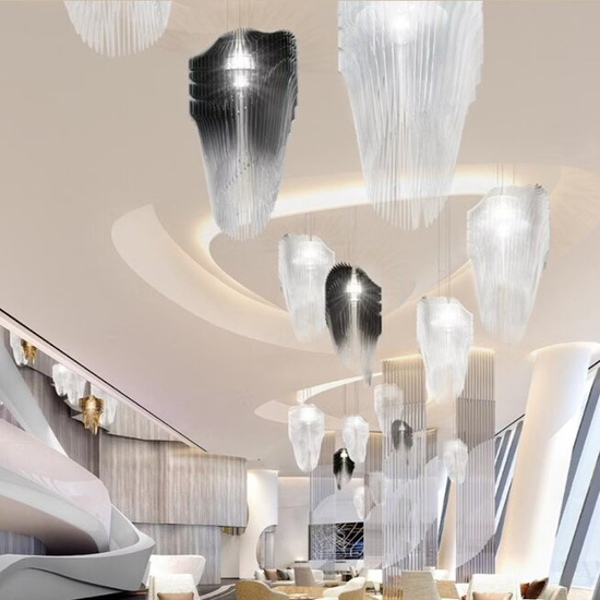 Lampa wisząca Avia czarna XL Slamp