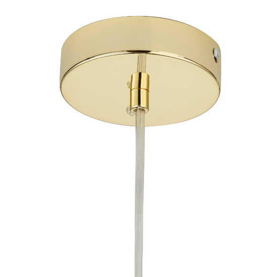 FLASH M lampa wisząca  złota 30 cm 