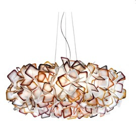 Lampa wisząca CLIZIA SUSPENSION LARGE ORANGE SLAMP