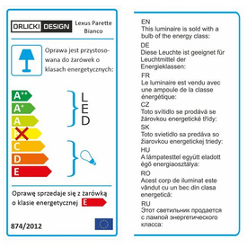 Kinkiet Lexus Parete Bianco OPEN DESIGN HIGHLIGHTS