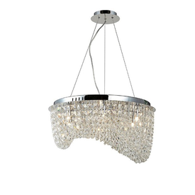 Lampa wisząca z kryształkami CARMEN Azzardo AZ1284