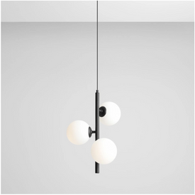 Lampa wisząca FIN 3 BLACK S Aldex