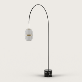 Lampa podłogowa PULL P1249/NEG/NEG Aromas