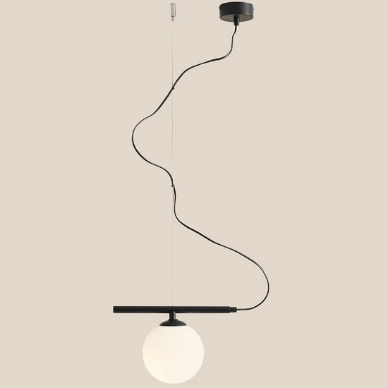 Lampa wisząca BERYL 1 czarna