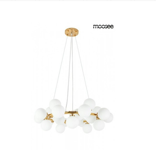 Lampa wisząca COSMO 72 złota Moosee