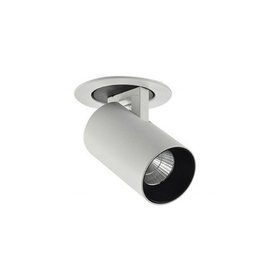 Reflektor do zabudowy z ruchomym źródłem światła Luna Black Azzardo