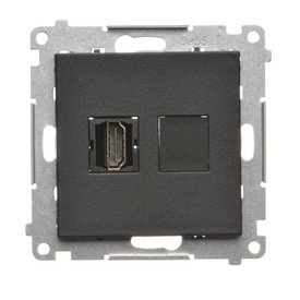 Gniazdo HDMI pojedyncze Simon 55 